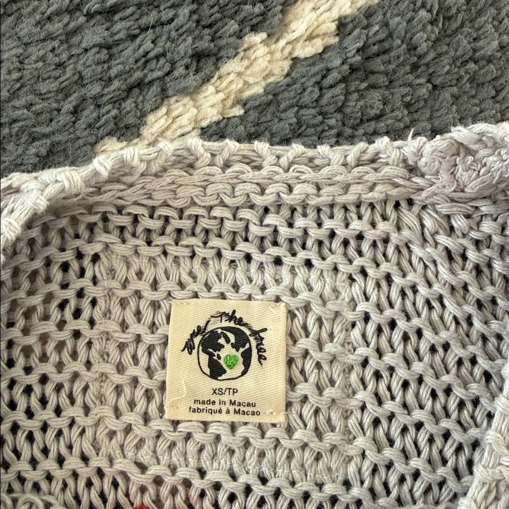 We The Free Light Gray Knit Sweater - Picture 6 of 7